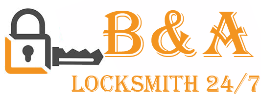 B&A Locksmith 24/7 Logo